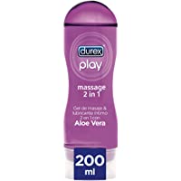 Los mejores  - Durex Play Massage 2 en 1 Gel de Masaje &amp- Lubricante Intimo con Aloe Vera 200 ml
